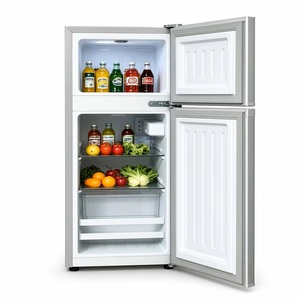 Réfrigérateur congélateur à double porte blanc haute efficacité pour dortoir et bureau - Product Image 5