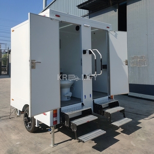 Remolques de Baños Portátiles Móviles Tipo OEM 2025, Nuevo Diseño, Contenedor de Baños Públicos de Venta Caliente - Product Image 1