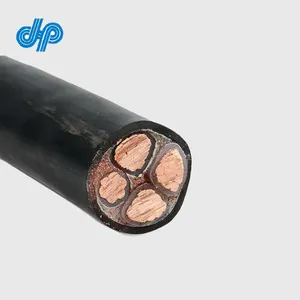 Hesheng power cable 0.6 1kv 4 1 coreyjv zr yjv nh yjv wdz yjy WDZ-YJY xlpe copper for construction 0.6/1kV