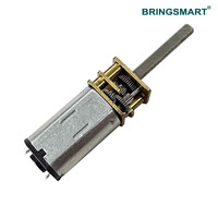 Motor de CC con Escobillas de Metal BringSmart SRN30-D3*20mm 12v con Caja de Cambios para Juguetes, Motor de CC de Imán Permanente de Baja Velocidad y Alto Torque de 3v