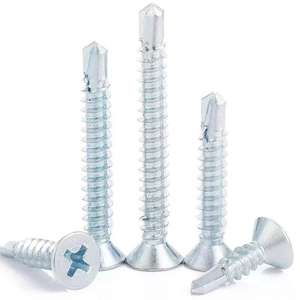 कस्टम कार्बन स्टील क्रॉस रिकॉड हेड csk स्व-टैपिंग स्क्रू m3.5 m3.9 philps हेड काउंटरसनक स्व ड्रिलिंग शिकंजा - Product Image 5