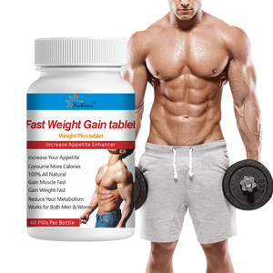 Comprimé Prise de Poids Rapide Weight Plus, Stimulant d'Appétit <span class=keywords><strong>pour</strong></span> Homme, Gélules et Poudre Protéinée <span class=keywords><strong>pour</strong></span> Gain de Masse Musculaire - Product Image 2