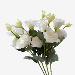 Flores Artificiales de Lisianthus de 70 cm, Color Rosa, Estilo Nórdico, Decoración para el Hogar, Flores para Mesa de Boda - Product Image 5