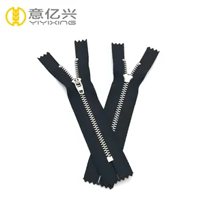 YYX #3 Closed End Metal Zipper Tape Jeans Metal Zipper For Jeans