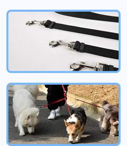 مقود ثلاثة كلاب من KingHon للخدمة الشاقة لا يوجد ترابك 3 في 1 قطط من أصل ثلاثة كلاب والمشي - Product Image 6