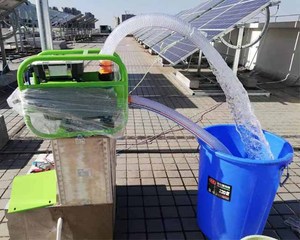 Bomba de Agua Solar sin Escobillas de Gran Caudal, Sistema de Bombeo de Agua con Energía Solar para Riego DCPM60-20-300-2200-A/D - Product Image 1