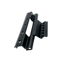 Charnières de porte longues en alliage d'aluminium de qualité européenne, charnières de porte à trois ailes robustes, charnières de porte à battants de style européen
