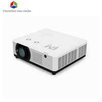 Projecteur laser 4K C&M EFL-4K76, 7600 lumens ANSI, téléobjectif 300 pouces, portable, 3D intégré, rapport de contraste 3 000 000:1, intérieur