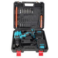 Nouvelle perceuse multifonctionnelle portative, perceuse sans fil haute puissance, batterie lithium rechargeable, utilisation en construction, étui rigide OEM