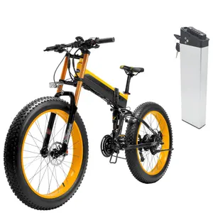 Ebike电池折叠电动自行车电池可折叠内置电动自行车锂离子电池组，适用于250w-1000瓦电动自行车电机