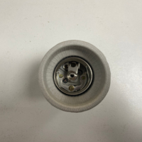 Vente chaude tout support de cordon de lampe E40 en matériau céramique pour ampoule de jardin intérieur avec certificat CE