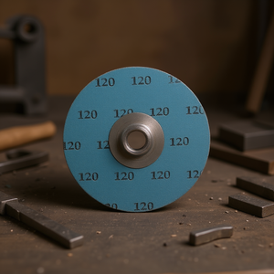 Disco Abrasivo de Corindón Grano 120 con Acoplamiento Rápido Hembra para Lijado - Product Image 3