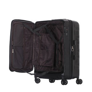 Valise de voyage personnalisé en ABS, 20 pouces, valise à <span class=keywords><strong>main</strong></span>, ABS + PC, avec poche avant - Product Image 2