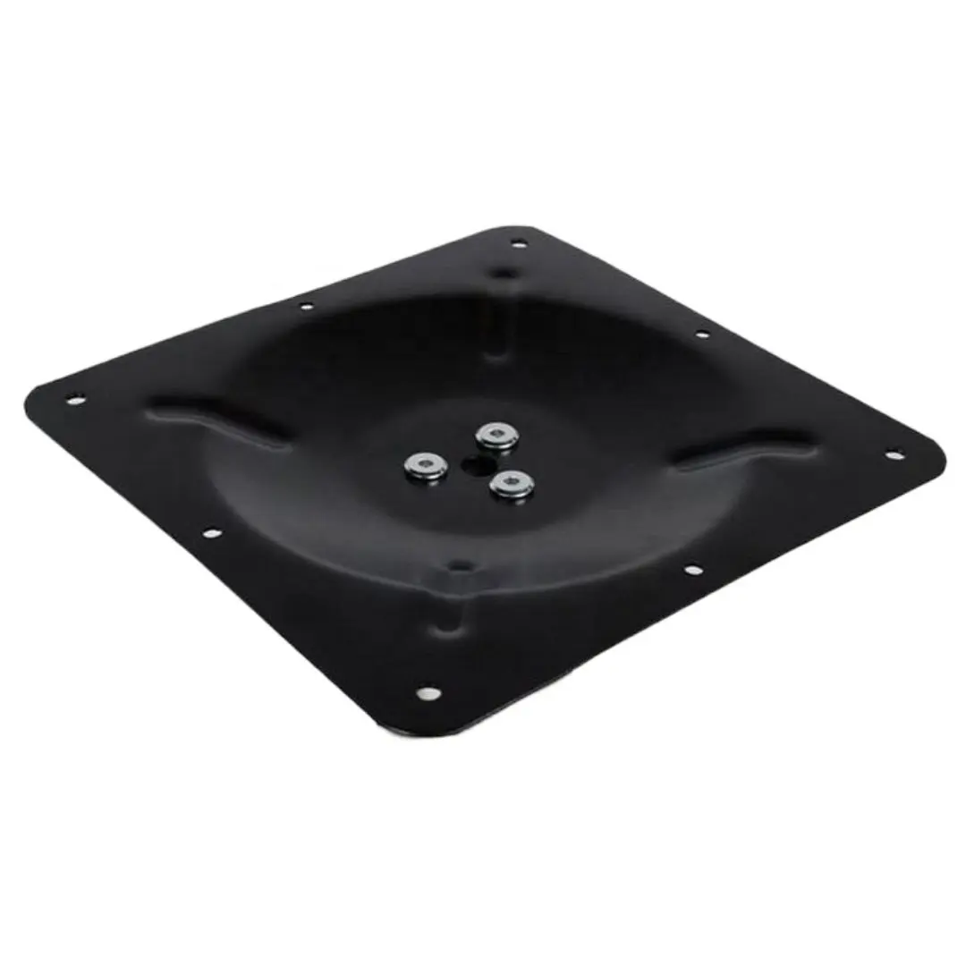 Metallo nero piastra superiore per tavolo da pranzo componente mobili uso comune intercambiabile
