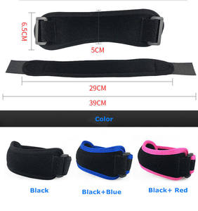 Ceinture de stabilisation rotulienne ouverte personnalisée pour haltérophilie, bande de compression orthopédique, attelle de soutien pour genou - Product Image 2