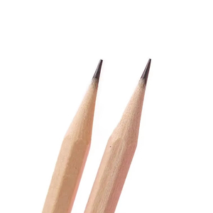 Remise en vrac HB noir enfants dessin crayon en vrac en bois naturel bois brut écrits crayon pour l'école Art - Product Image 2