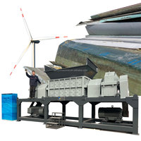 Machine verte de recyclage de pulpe d'énergie éolienne pour les lames d'éolienne de rebut