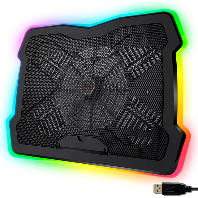 Wholesale USB Powered Adjusting Angle Laptop Cooler Leizun LZ-D10 for 12"-15.6" Laptops