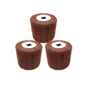 Usine abrasif Nylon <span class=keywords><strong>brosse</strong></span> roue rabat roue meulage et polissage métal acier brunissage tambour - Product Image 5