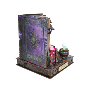 Kit de bricolage Magic Forbidden Land : Miniature Book Nook en MDF, maison de poupée en bois pour décoration d'étagère - Product Image 6