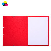Papelería de oficina Durable 350G cartón prensado elástico bandas carpetas sin solapa para la escuela y suministros de oficina