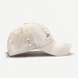 Casquettes de baseball vintage personnalisées avec logo, bords bruts et usés, pour femmes, vente en gros - Product Image 4