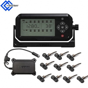 Westbay evrensel 6-28 tekerlek harici sensörler ile <span class=keywords><strong>tpms</strong></span> RF kablosuz kamyon <span class=keywords><strong>TPMS</strong></span> - Product Image 2