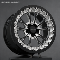 Jantes de course GL Drag Racing 5x112 5x114.3 5x120 15X10 17X10 18X11 Beadlock Deep Concave Forgées pour BMW M2 M3 M4 G80 G82 GTR