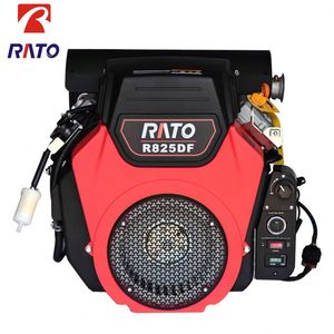 Rato แบริ่ง30HP กระบอกเดียวระบายความร้อนด้วยอากาศ4จังหวะสำหรับ R825สตาร์ทไฟฟ้าเครื่องยนต์เบนซินสำหรับอุปกรณ์อุตสาหกรรม - Product Image 1