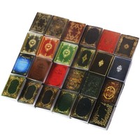 Miniatures de livres classiques pour maison de poupée, accessoires de maison de poche, accessoires de scène pour BJD, échelle 1:12, vente chaude