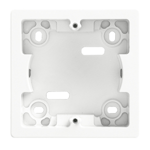 Scatola da parete bianca 2M D30mm 9,2x8,4x3 cm per custodie elettroniche - Product Image 1