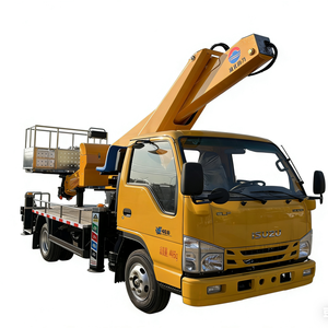 Plateforme de travail en hauteur Isuzu de 21 mètres, plateforme de travail en hauteur capable de se plier, plateforme de travail d'escalade de 21 mètres - Product Image 6