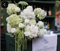 Groothandel Real Touch Kunstbloemen voor looppaden, witte hortensia bloemen, bruidsgang bloemen, bruidsboeket