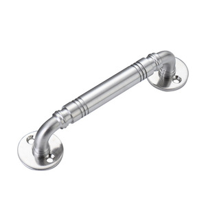 Stainless Steel Cabinet Door Handles Bar Minimalist Design <b>Drawer</b> Wardrobe Pulls Antirust 201 Stainless Steel - Product Image 4