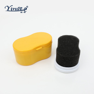 Éponge de soin du cuir Yinste pour chaussures et sacs, nettoyage et polissage 2 en 1, forme solide - Product Image 2