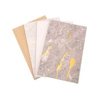 Vente en gros d'usine : Panneau mural moderne, écologique, non peint, ignifuge, durable, pré-enduit, pour décoration intérieure facile