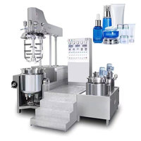 Marmite de mélange homogénéisante industrielle automatique en acier inoxydable 1000L haute précision pour crème, mayonnaise et miel avec défoaming sous vide