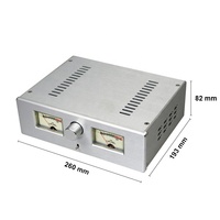 BRZHIFI Prix de gros 2608 Châssis d'amplificateur audio en alliage d'aluminium, boîtier de préamplificateur, boîtier en aluminium argenté