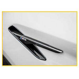 Rifiniture parafango per BMW nuove prese d'aria in fibra di carbonio M5 F90 2018 2019 rifiniture parafango in fibra di carbonio F90 - Product Image 3