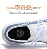 Chaussures de sport pour hommes (tailles 40-47) - Légères avec doublure en mesh respirant et semelle intermédiaire en EVA, idéales pour la course et les voyages