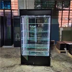 <span class=keywords><strong>Vitrine</strong></span> de magasin en <span class=keywords><strong>verre</strong></span> Kiosque d'affichage de bijoux <span class=keywords><strong>Vitrine</strong></span> de meuble en <span class=keywords><strong>verre</strong></span> moderne pour bijouterie en or Mobilier de bijouterie de luxe - Product Image 2