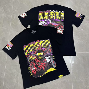 100 % Baumwolle T-Shirt mit Aufdruck „AWFUL <span class=keywords><strong>LOT</strong></span> <span class=keywords><strong>of</strong></span> COUGH SYRUP“, hochwertiges T-Shirt, übergroßes Herren-Kurzarmshirt für Herren - Product Image 1