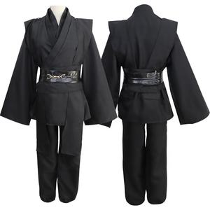 Disfraz de Sith de <span class=keywords><strong>Star</strong></span> <span class=keywords><strong>Wars</strong></span> para Halloween 2026, Túnica Negra y Marrón, Disfraz de Cosplay de Anna Venus - Product Image 3