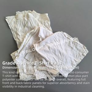 Trapos de Algodón Blanco de Textura Suave para Limpieza de Equipos Sensibles, Trapos de Algodón Blanco 1.5KG - Product Image 2