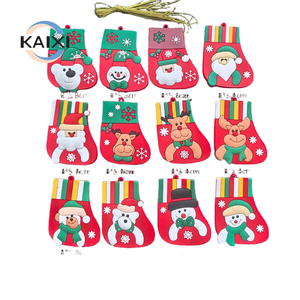 Accessori albero di natale uomo pan di zenzero mobili decorazione cucina regali forniture per feste - Product Image 6