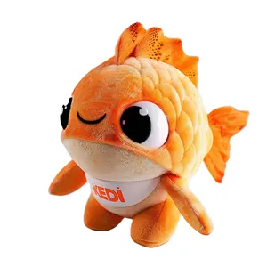 Custom Fish stuffed toys OEM baby children soft Customized Plush Toy Manufacturer Soft Doll