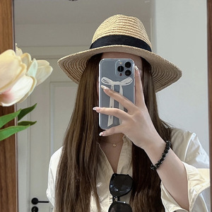 <span class=keywords><strong>Sombrero</strong></span> de Vaquero de Ala Ancha de Rafia Natural UPF50, Tejido a Mano, OEKO TEX, Plegable, para Sol, Playa, Aire Libre, Unisex - Product Image 2