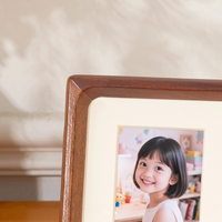 Marco de Fotos de Madera Sólida de Alta Calidad con Estructura de Encaje y Espiga, Decoración Personalizada para el Hogar, Decoración con Fotos