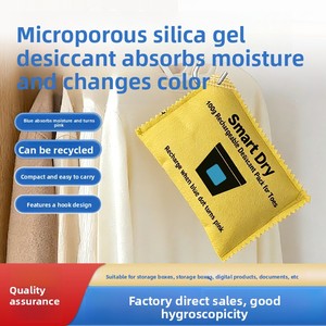 Déshumidificateur suspendu pour placard, sac absorbant l'<span class=keywords><strong>humidité</strong></span> avec crochet pour armoire, <span class=keywords><strong>salle</strong></span> <span class=keywords><strong>de</strong></span> <span class=keywords><strong>bain</strong></span>, sous-sol, <span class=keywords><strong>anti</strong></span>-moisissure - Product Image 5