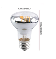 Ampoule LED à filament E27 15W 220-240V, style vintage rétro, lampe décorative d'ambiance, vente en gros OEM, conforme RoHS